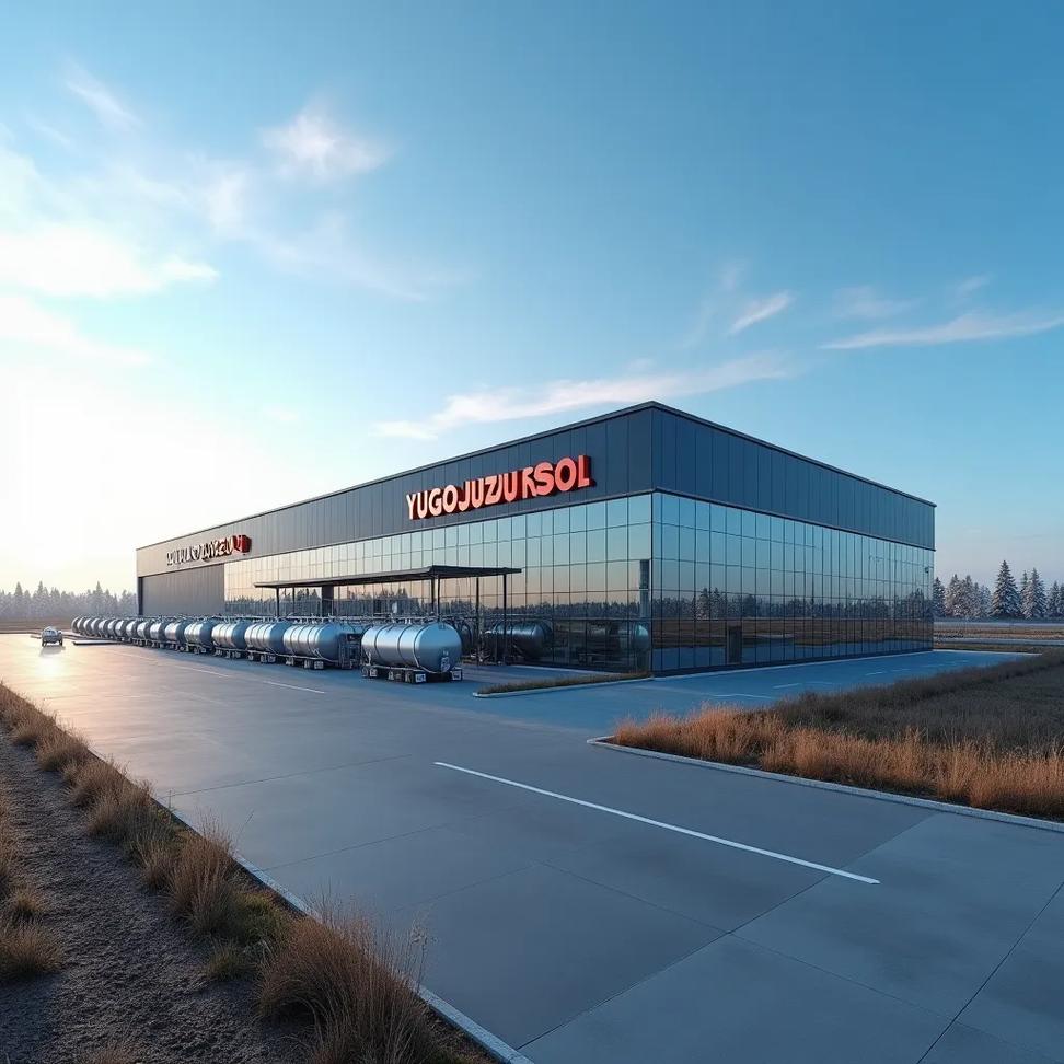 Gas station network project