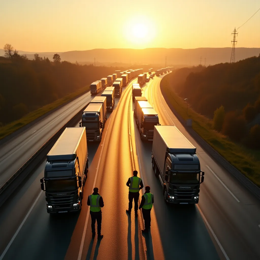 Delivery and unloading